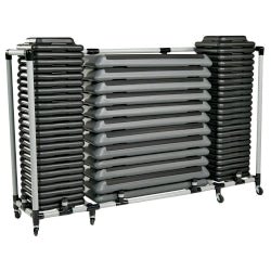Original Health Club Step Cart (Wheels)