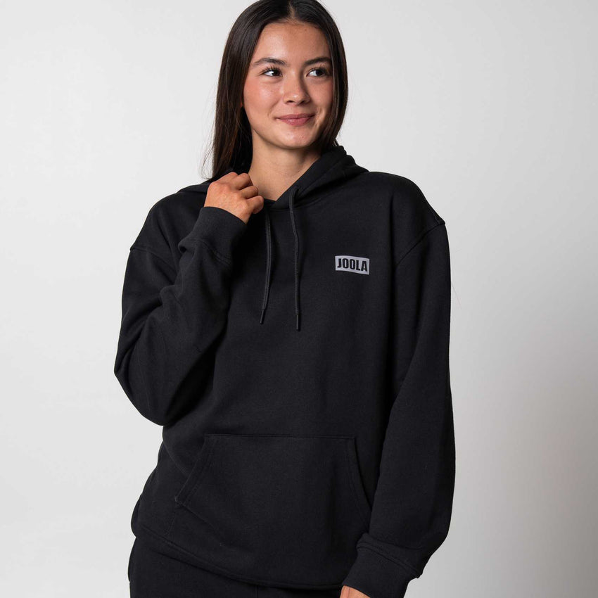 Unisex Fleece Hoodie (Black) - XS