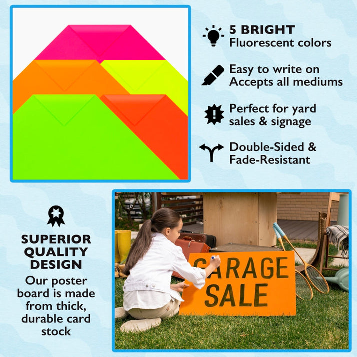 Cards 4"x11" pack of 50 ORANGE