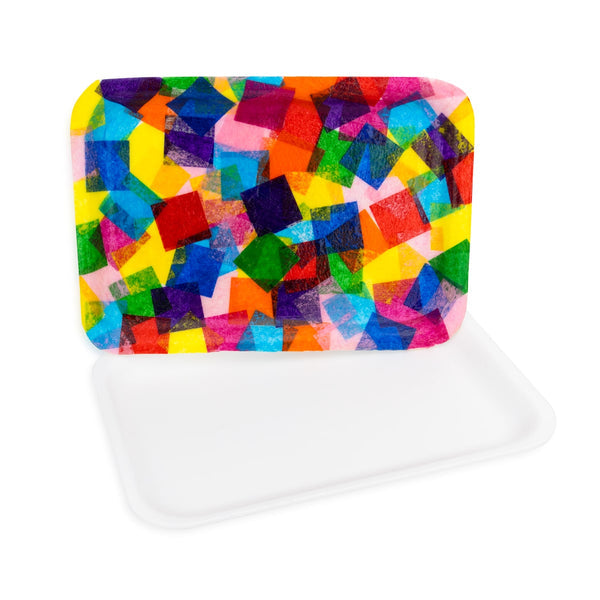 Trays - 25 count, 9"x11" foam, Black