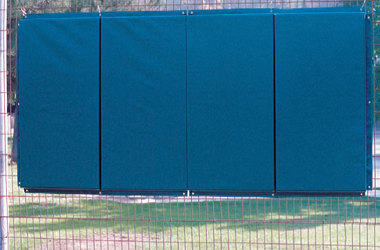 Aer-Flo Printed Folding Backstop Pads - 2" Foam -5'H x 10'L