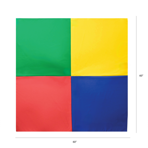 Four Square Mat - Rainbow