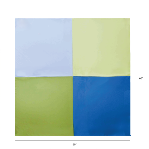 Four Square Mat - Woodland