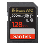 SanDisk Sandisk 128GB Extreme PRO SDHC UHS-I U3 V30 Memory Card