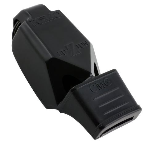 Fuziun CMG Safety W/ Breakaway Lanyard Whistle - BLACK