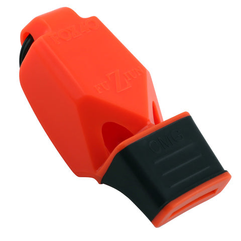 Fuziun CMG Safety W/ Breakaway Lanyard Whistle - ORANGE