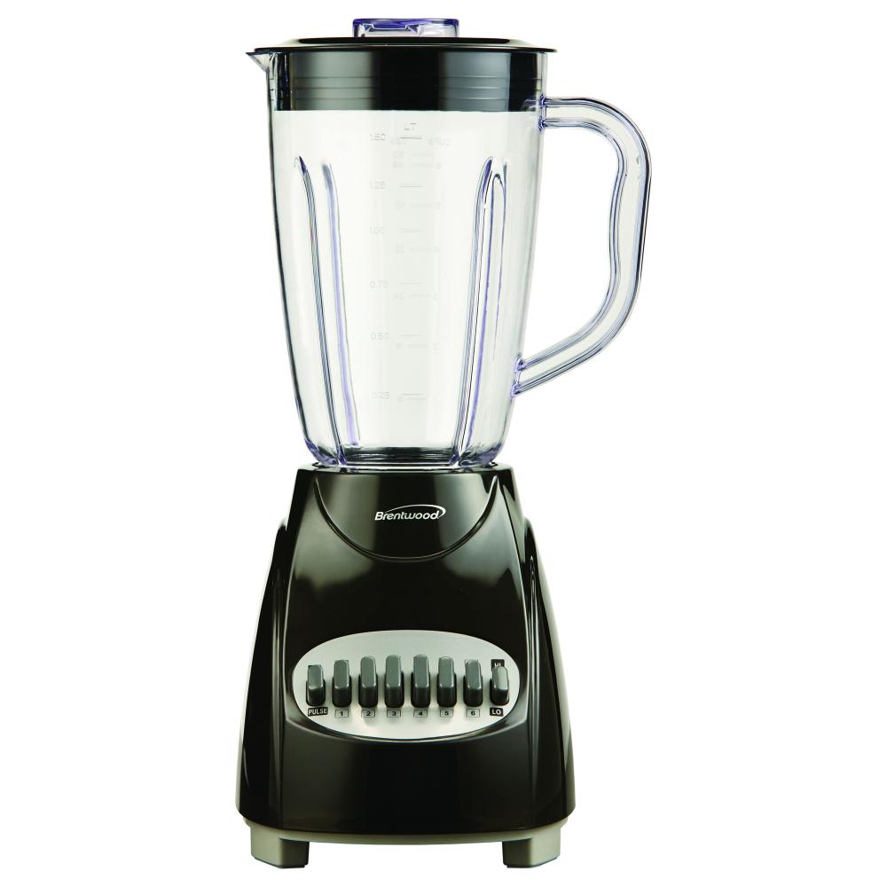 Brentwood JB-220B 12-Speed + Pulse Blender, Black
