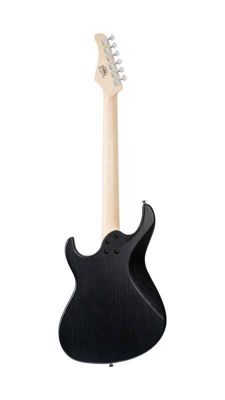Cort G100 HH G Series Double Cutaway Electric Guitar, Open Pore Black
