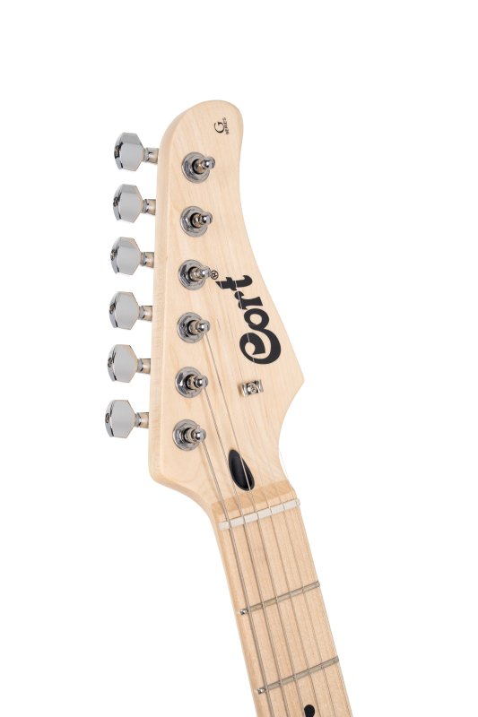 Cort G100 HH G Series Double Cutaway Electric Guitar, Open Pore Black