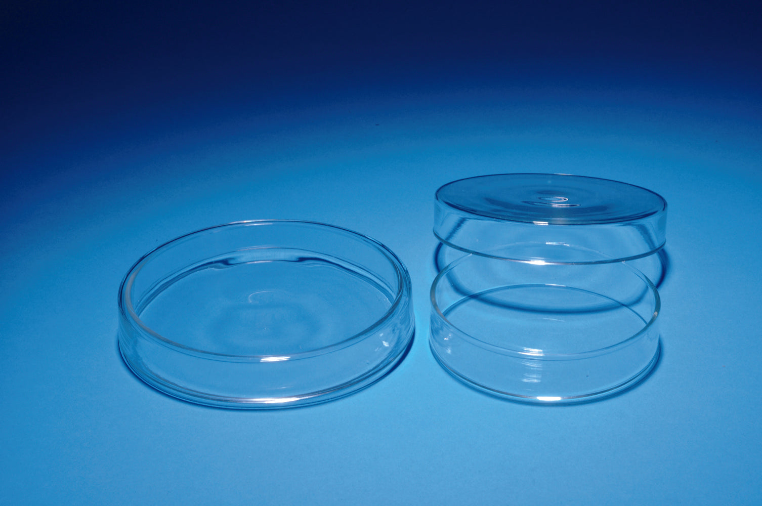 United Scientific® Petri Dishes, Glass, 60 X 15mm, comes with 10