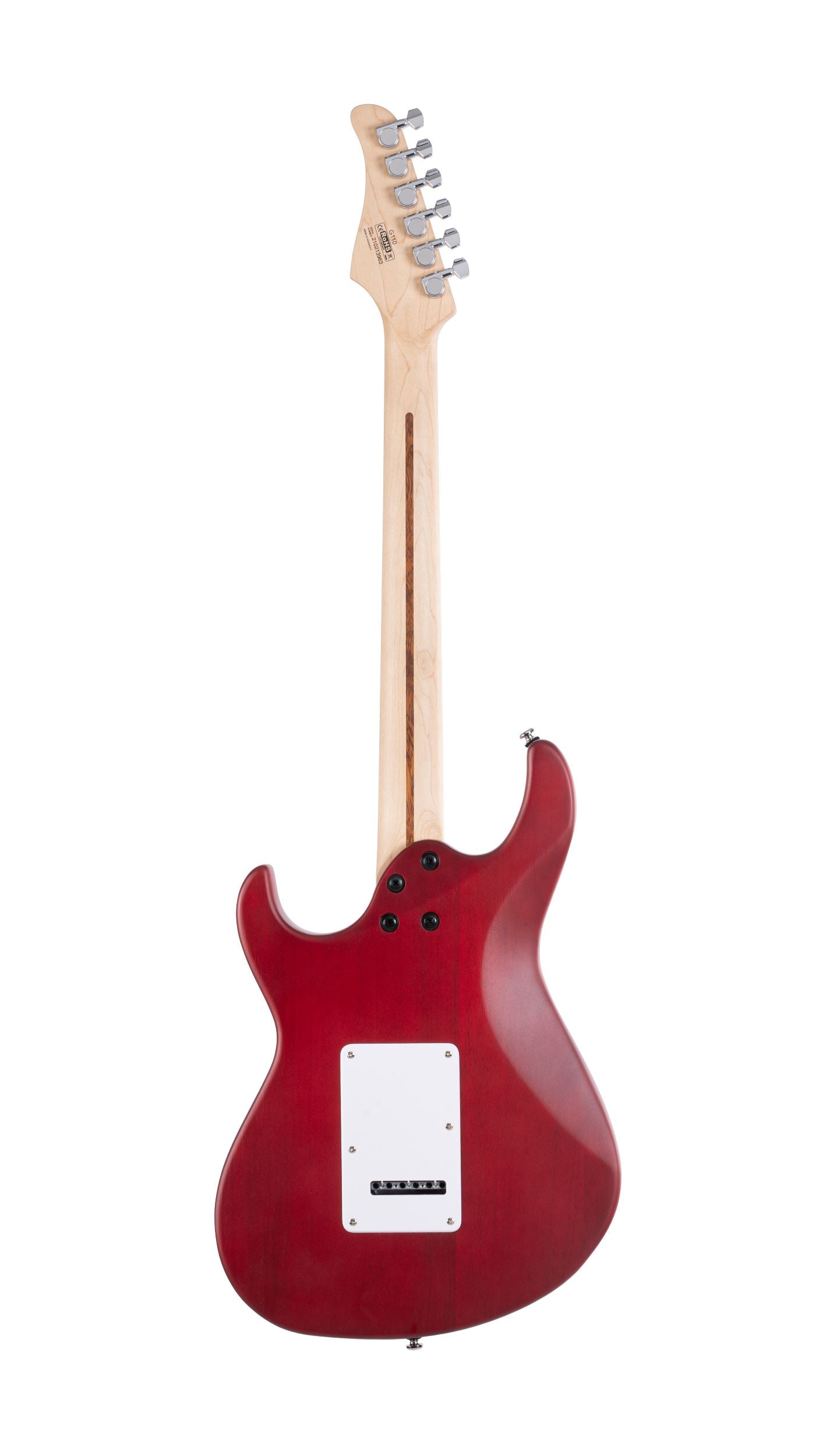 Cort G110OPBC G Series Double Cutaway Electric Guitar. Open Pore Black Cherry