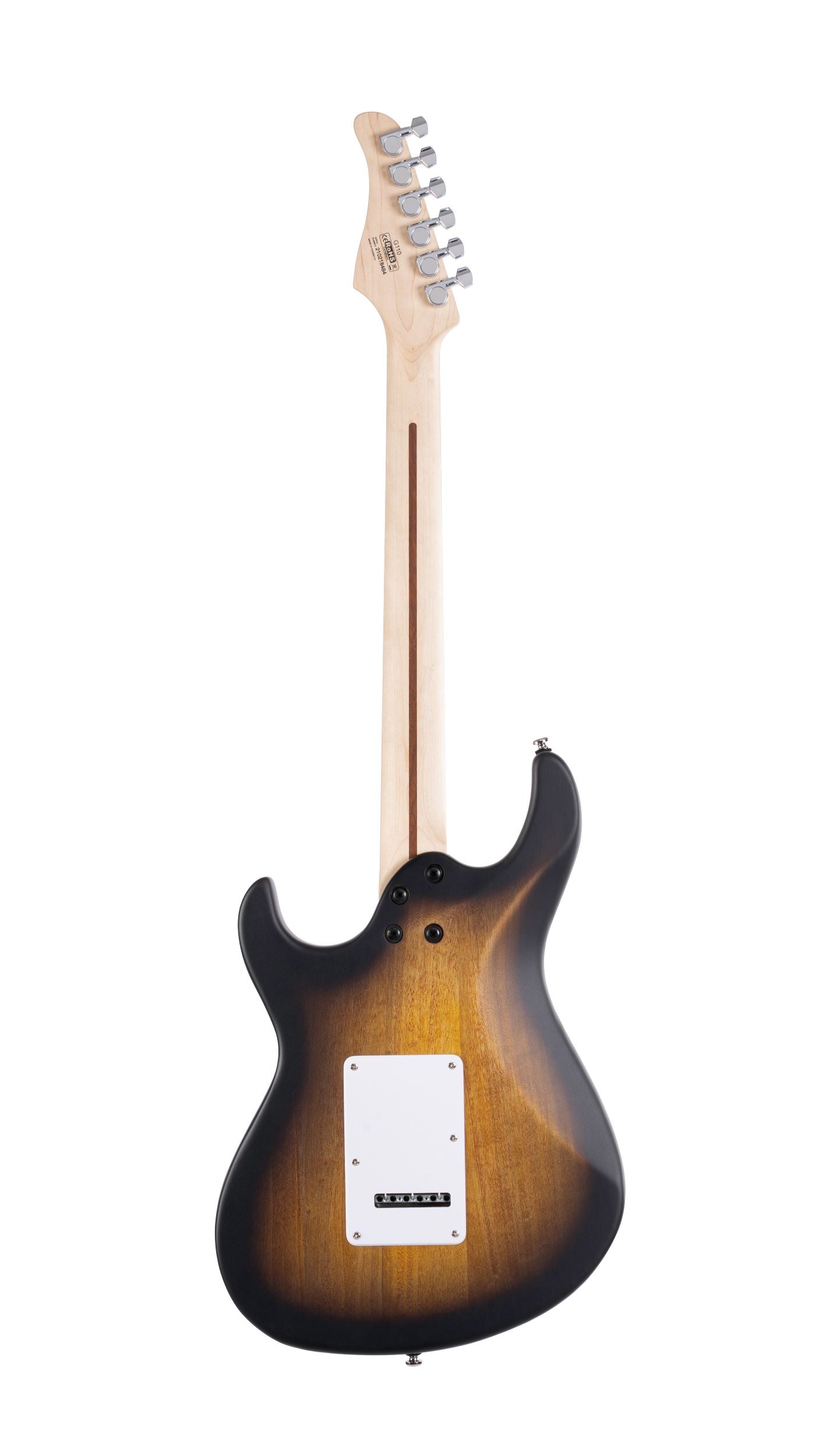 Cort G110OPSB G Series Double Cutaway Electric Guitar. Open Pore Sunburst