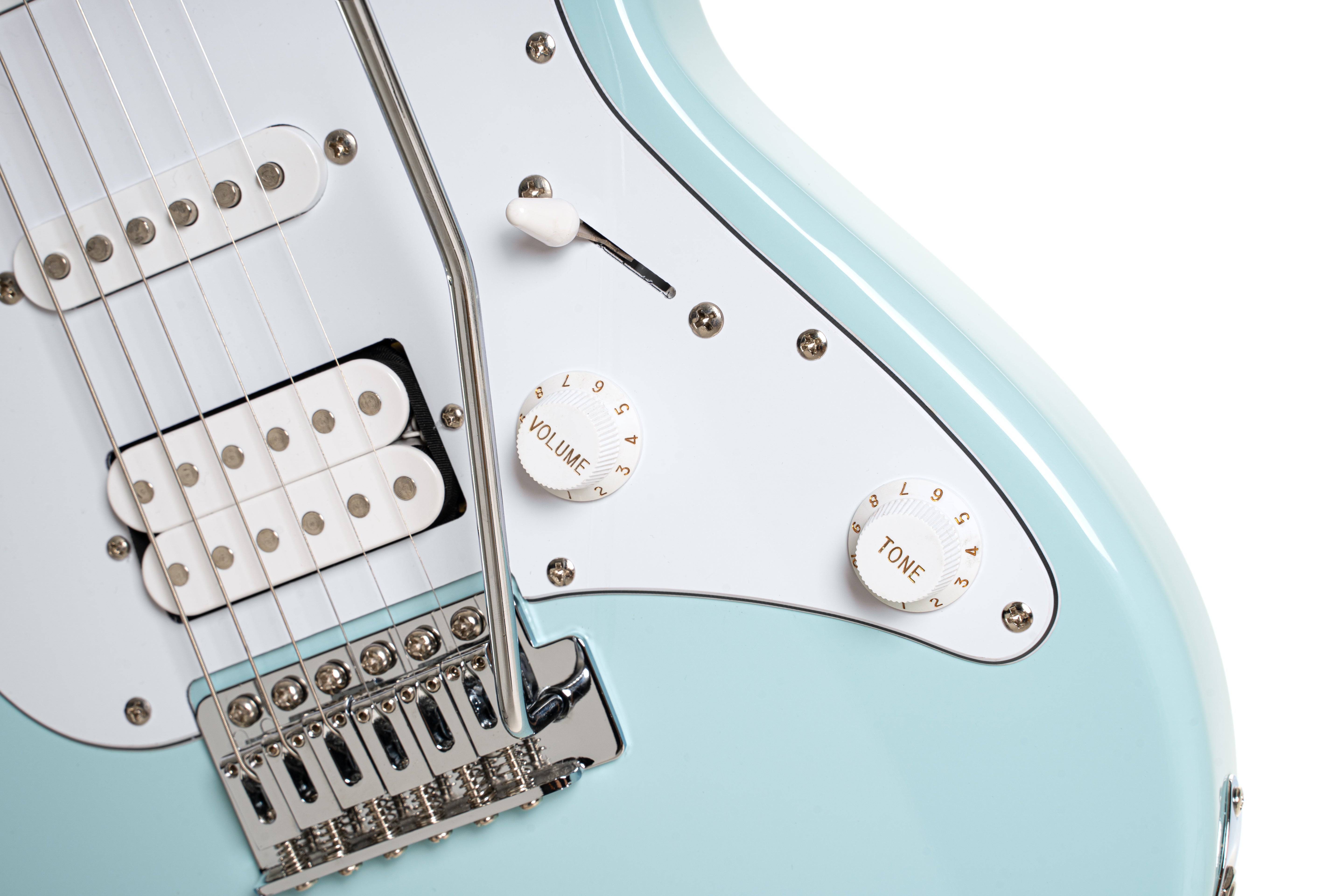 Cort G200SKB G Series 200 Double Cutaway Electric Guitar. Sky Blue