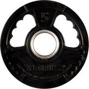 5 LB G2 Dual Grip Thin Line Rubber Encased Olympic Plate