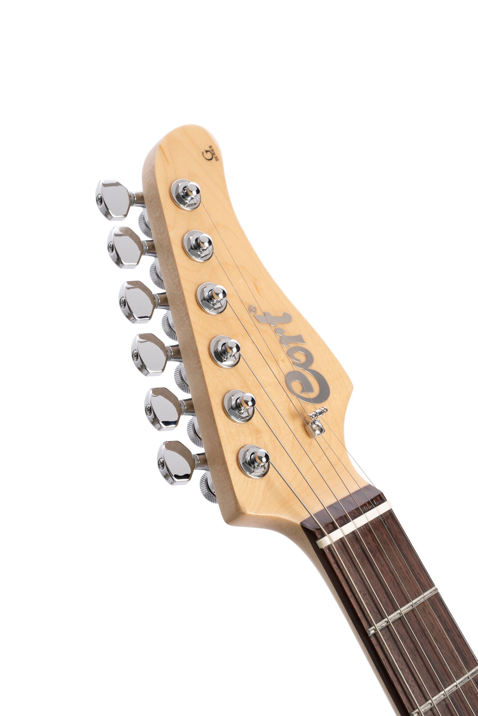 Cort G280SELECTTBK G Series Double Cutaway Electric Guitar. Trans Black