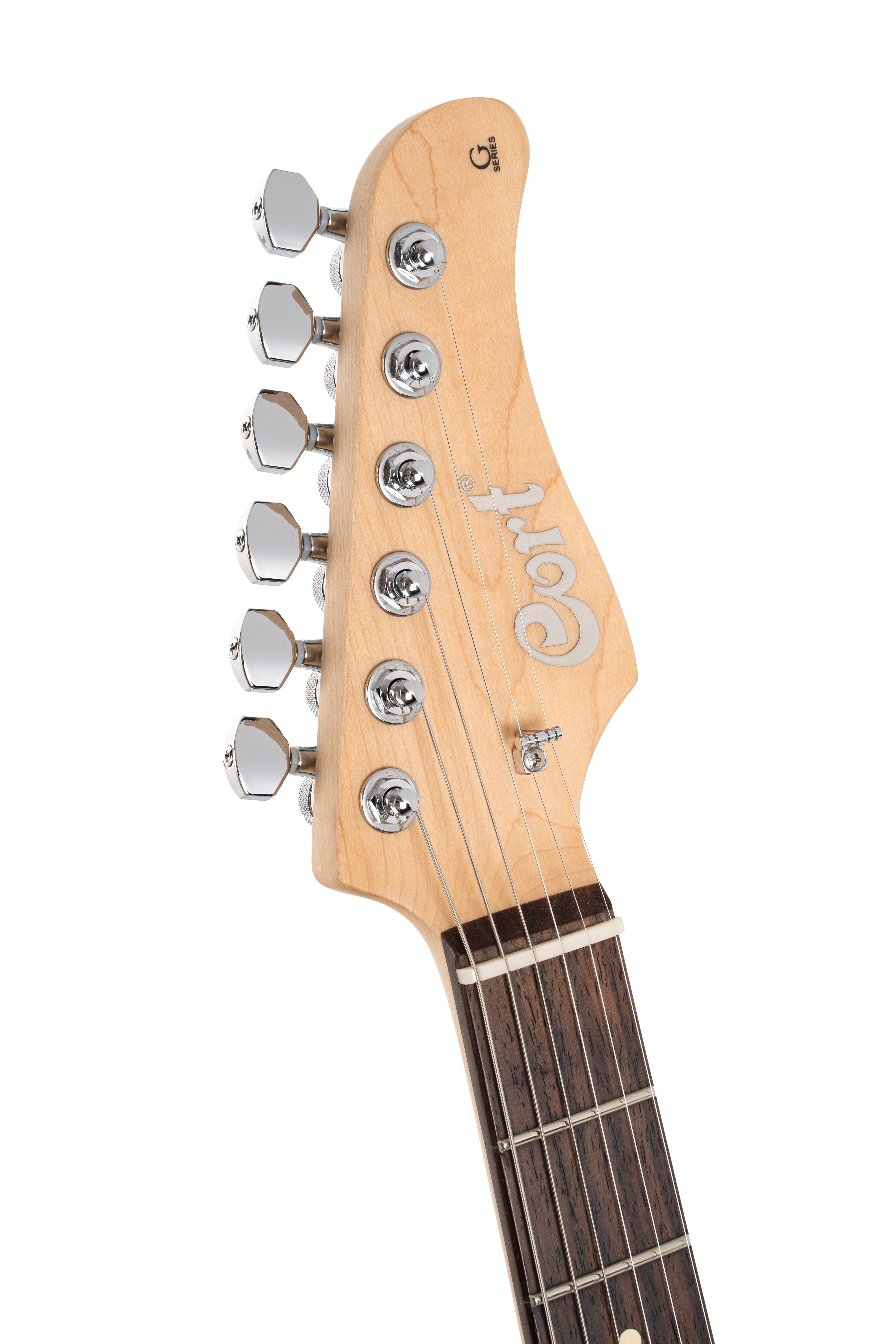 Cort G280SELECTTCP G Series 280 Select Double Cutaway Electric Guitar. Trans Chameleon Purple