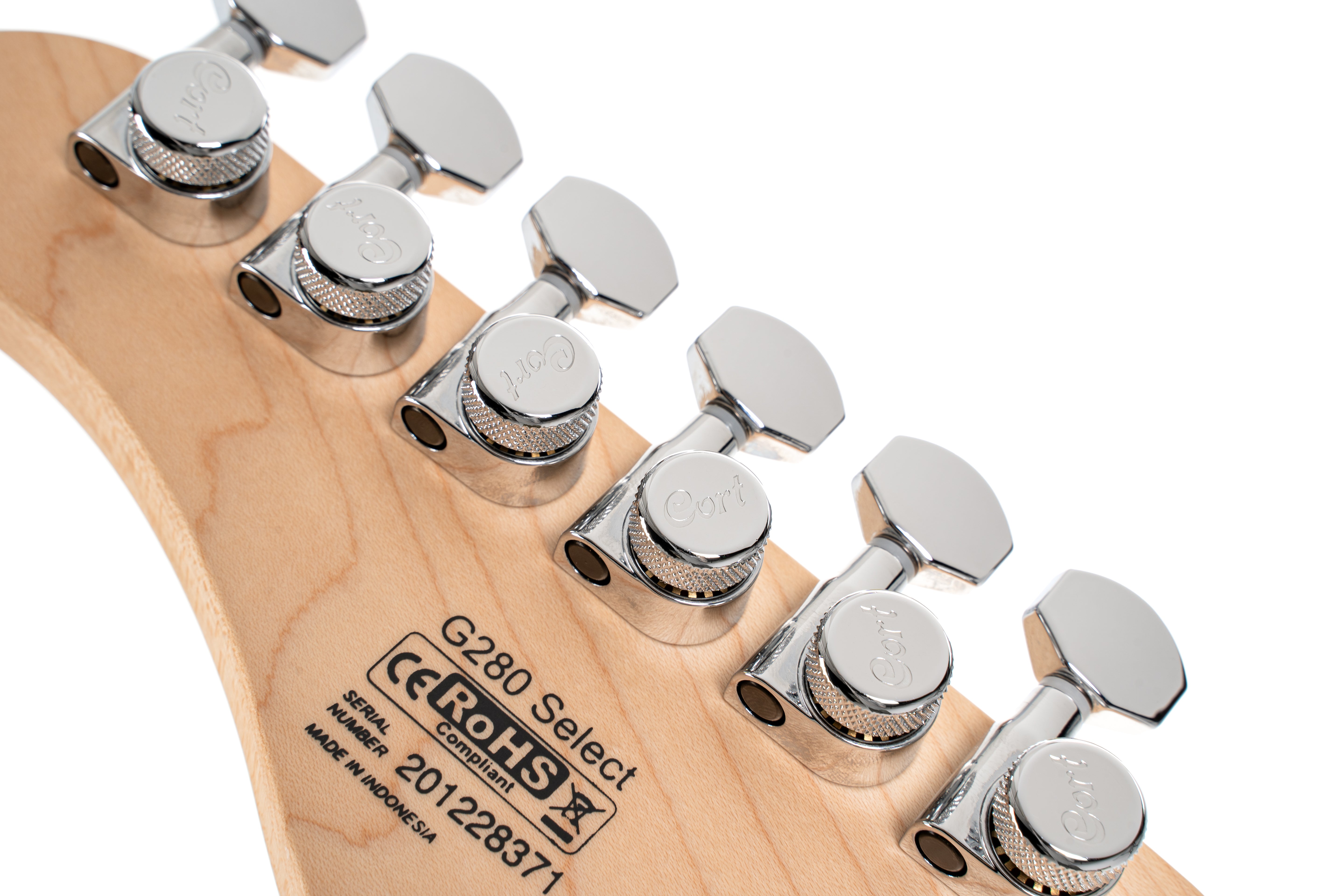 Cort G280SELECTTCP G Series 280 Select Double Cutaway Electric Guitar. Trans Chameleon Purple