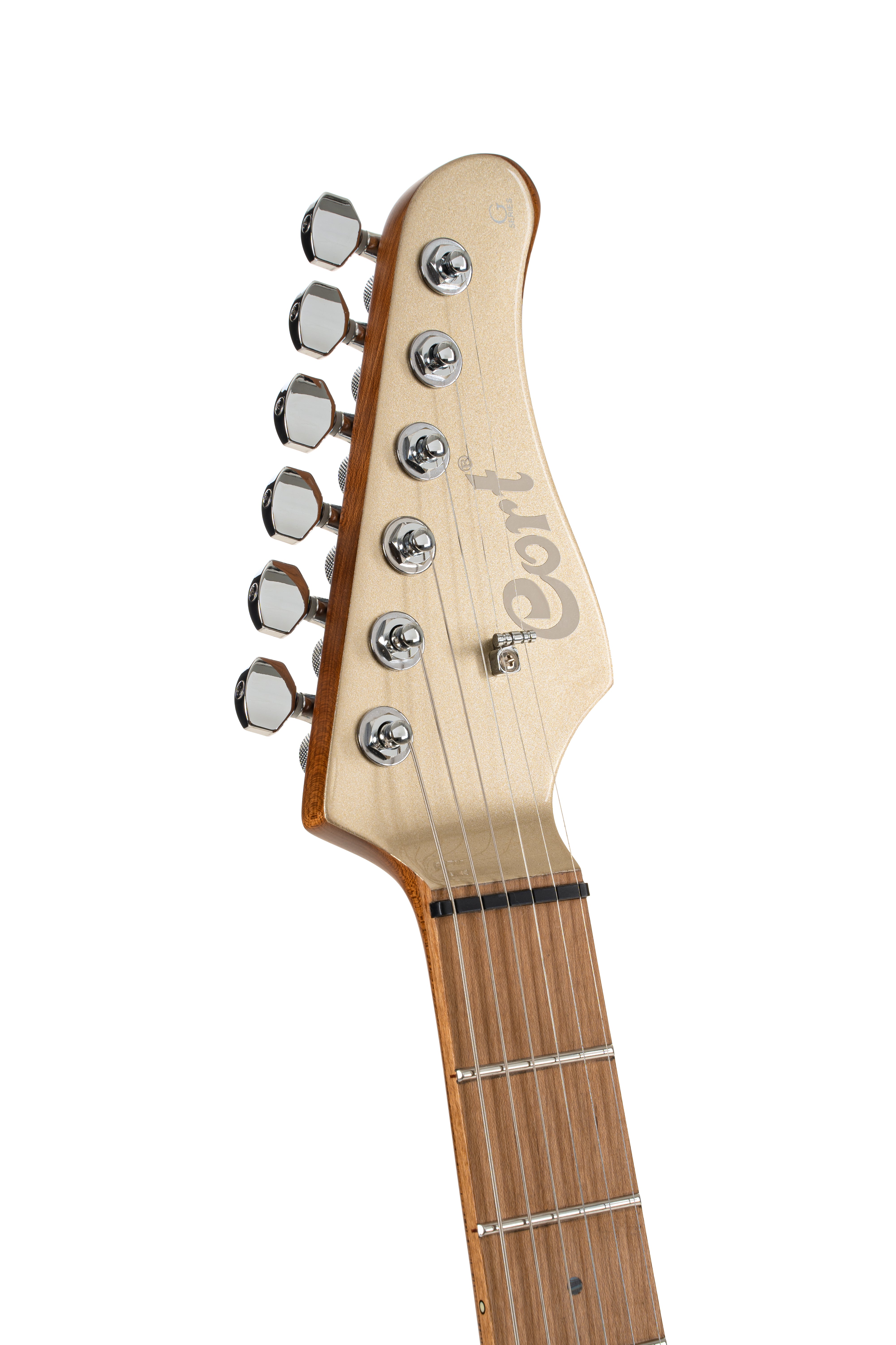 Cort G300PROMGD G Series 300 Pro Double Cutaway Electric Guitar. Metallic Gold