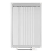 MasterVision , Board,  30 row In/Out Planner, Dry Erase, Magnetic Gold Ultra, 2"x3", Aluminum Frame,  Vertical
