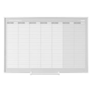 MasterVision  Magnetic Gold Ultra Weekly Planner 24x36", Aluminum Frame