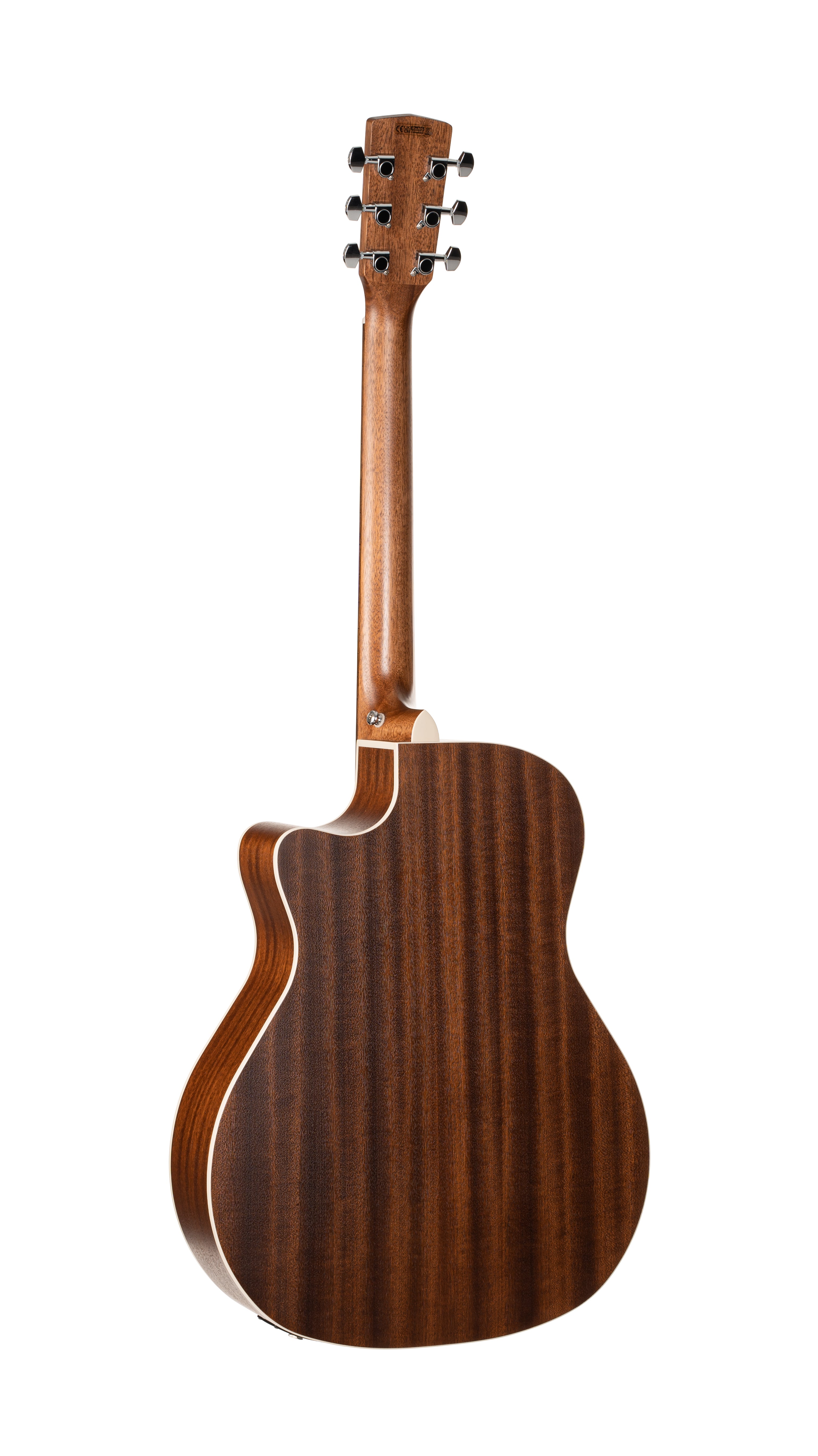 Cort GA1EOPSB Grand Regal Series GA1E Acoustic-Electric Guitar. Open Pore Sunburst