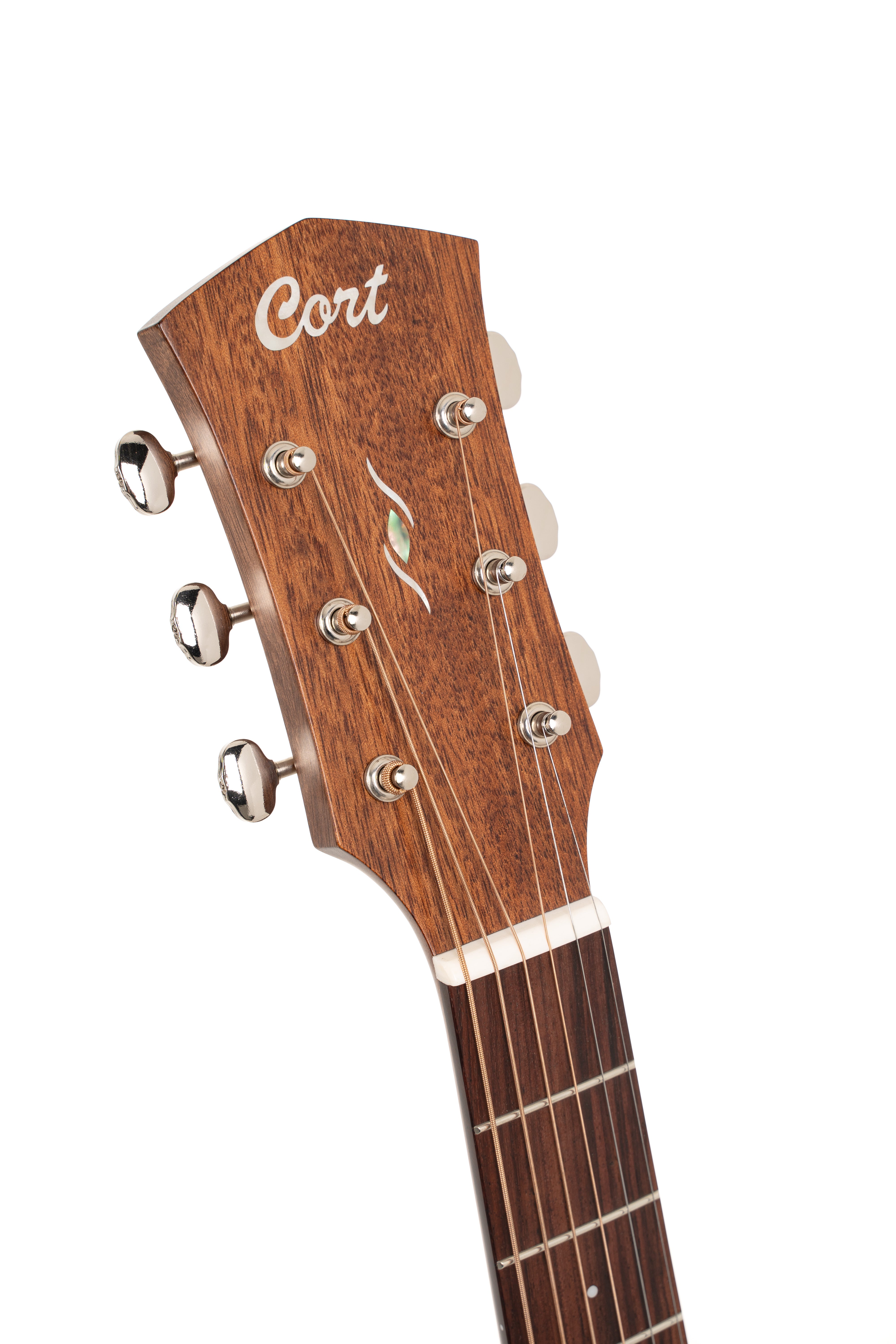 Cort GA4NSG Essence Series ES-GA4 Auditorium Acoustic Electric Guitar. Natural Semi Gloss