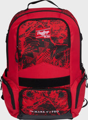Rawlings Gamer Series Backpack - Scarlet