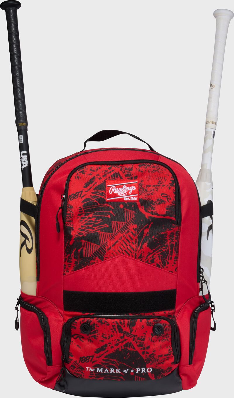 Rawlings Gamer Series Backpack - Scarlet