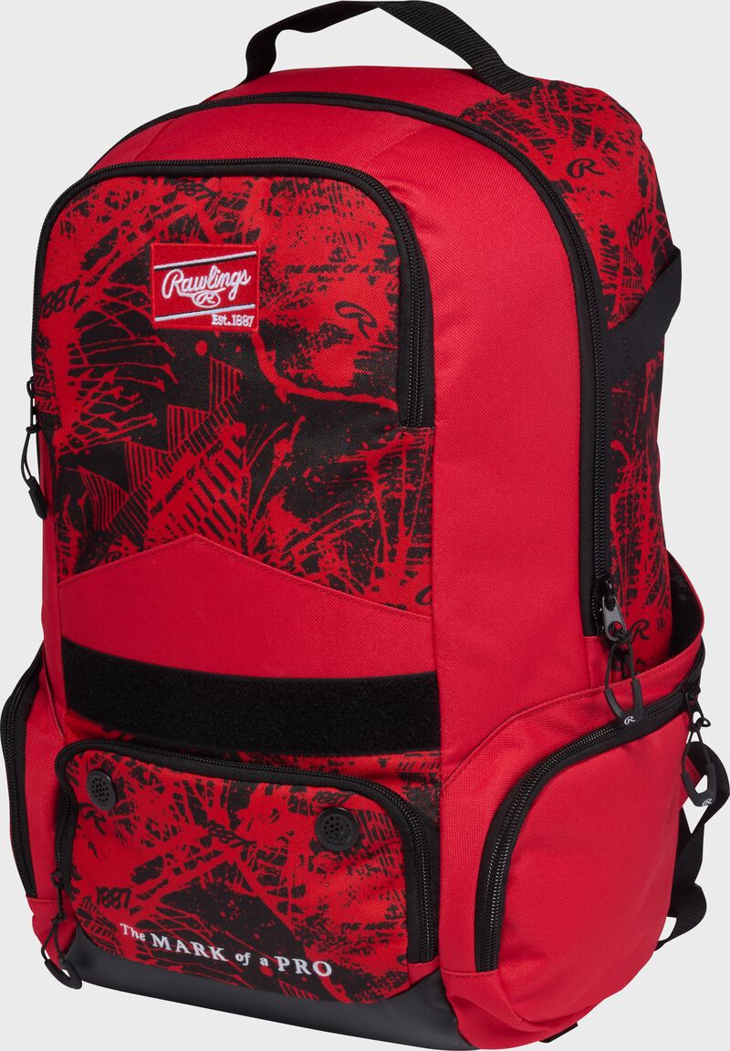 Rawlings Gamer Series Backpack - Scarlet