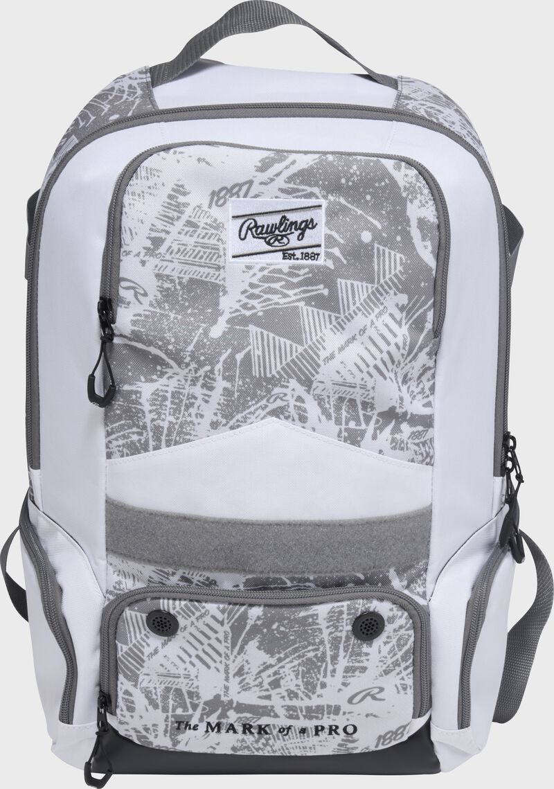 Rawlings Gamer Series Backpack - White