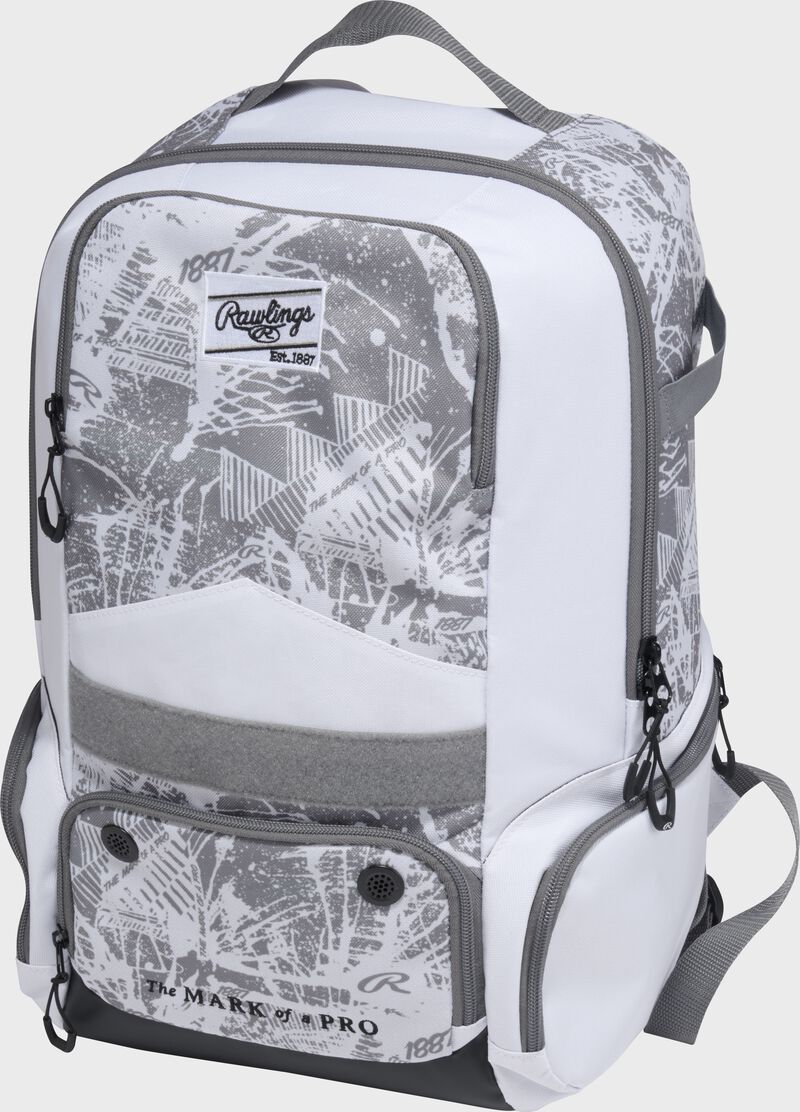 Rawlings Gamer Series Backpack - White