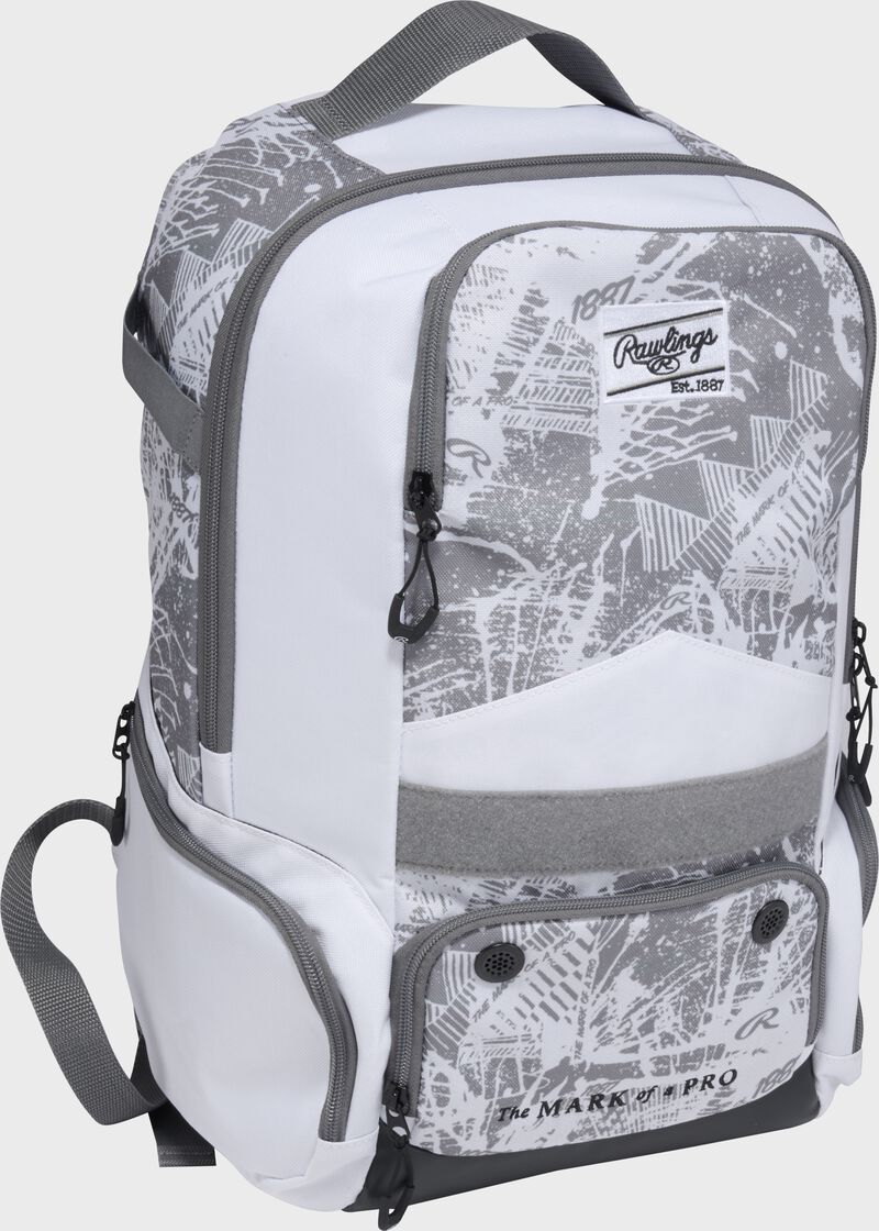Rawlings Gamer Series Backpack - White