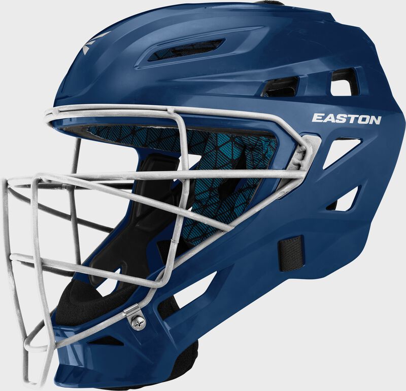 Easton Gametime Large Catchers Helmet - Navy