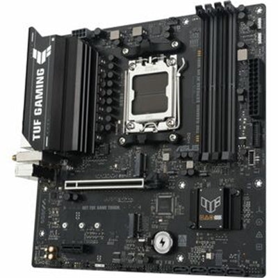TUF Gaming A620AM-PLUS WiFi AMD A620A MATX Motherboard, 8+2+1 Power Stages, DDR5, PCIe 4.0, Dual M.2 Slots, WiFi 6, 2.5Gb Ethernet, Dual DisplayPort,