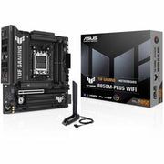 TUF Gaming B850M-PLUS WIFI7 AMD B850 mATX Motherboard, 14+2+1 80A DrMOS Power Stages, DDR5, PCIe 5.0, 3X M.2 Slots, WiFi 7, 2.5Gb Ethernet, DisplayPort, HDMI, Rear USB-C 20Gbps and Front USB-C 10Gbps