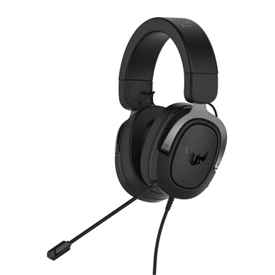 ASUS - TUF Gaming H3 Gaming Headset - Stereo - Mini-phone (3.5mm) - Wired - 32 Ohm - 20 Hz to 20 KHz - Over-the-head - Binaural - Red