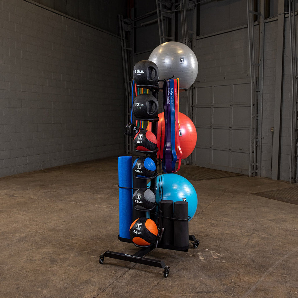 Mobile Multi Accessory Rack