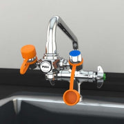 Guardian Faucet Mounted Eyewash, Eyesafe™ 3" spray head, fits most faucets
