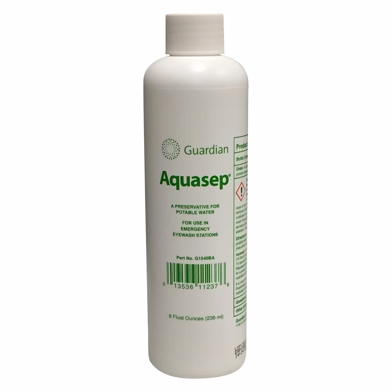 G1540BA-R Guardian Equipment Aquasep Solution Refill, Bacteriostatic Additive, 8 oz
