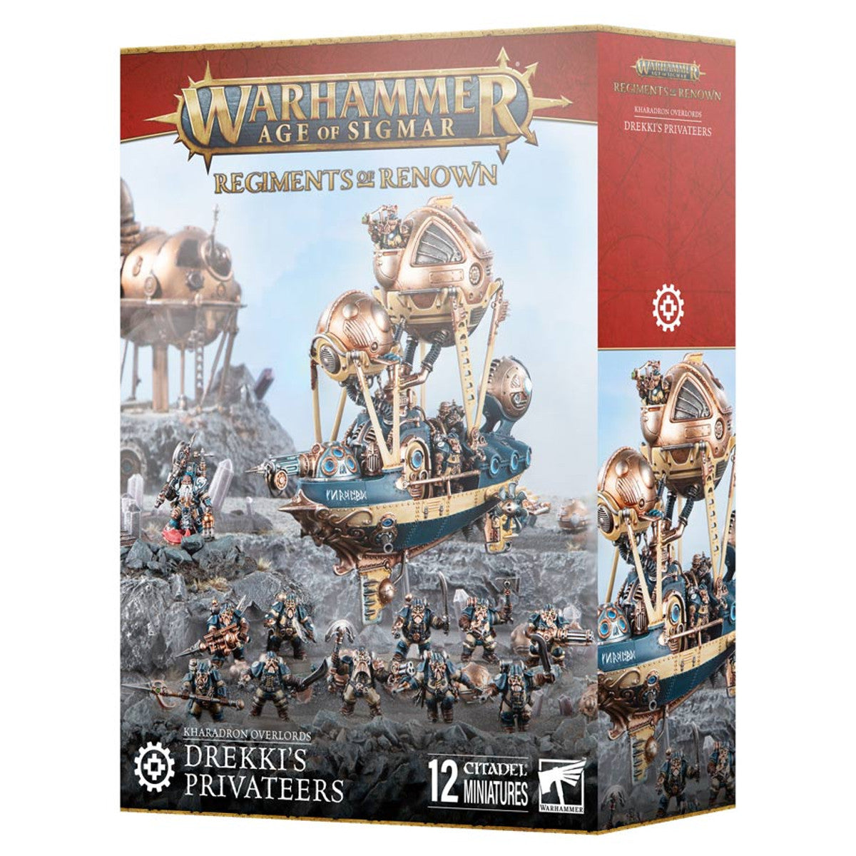 84-65 Warhammer: Age of Sigmar: Kharadron Overlords: Drekki’s Privateers