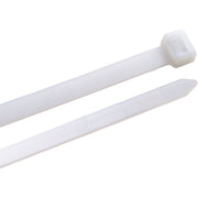 Gardner Bender DoubleLock 8 In. x 0.25 In. Natural Color Nylon Cable Tie (100-Pack)
