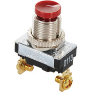 Gardner Bender Red Single Pole Push-Button Switch