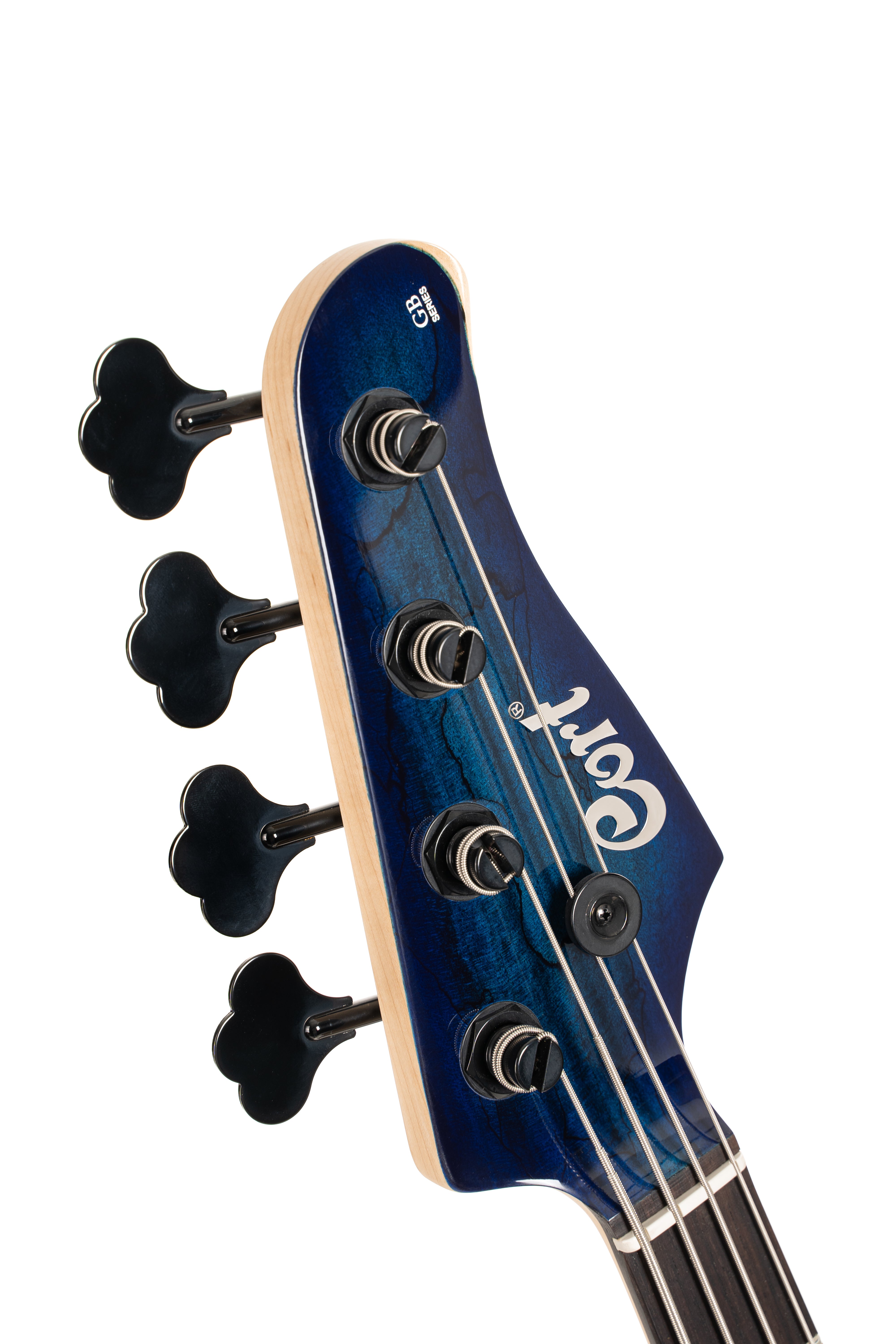 Cort GBFUSION4BB GB Series Fusion Bass Guitar. Blue Burst