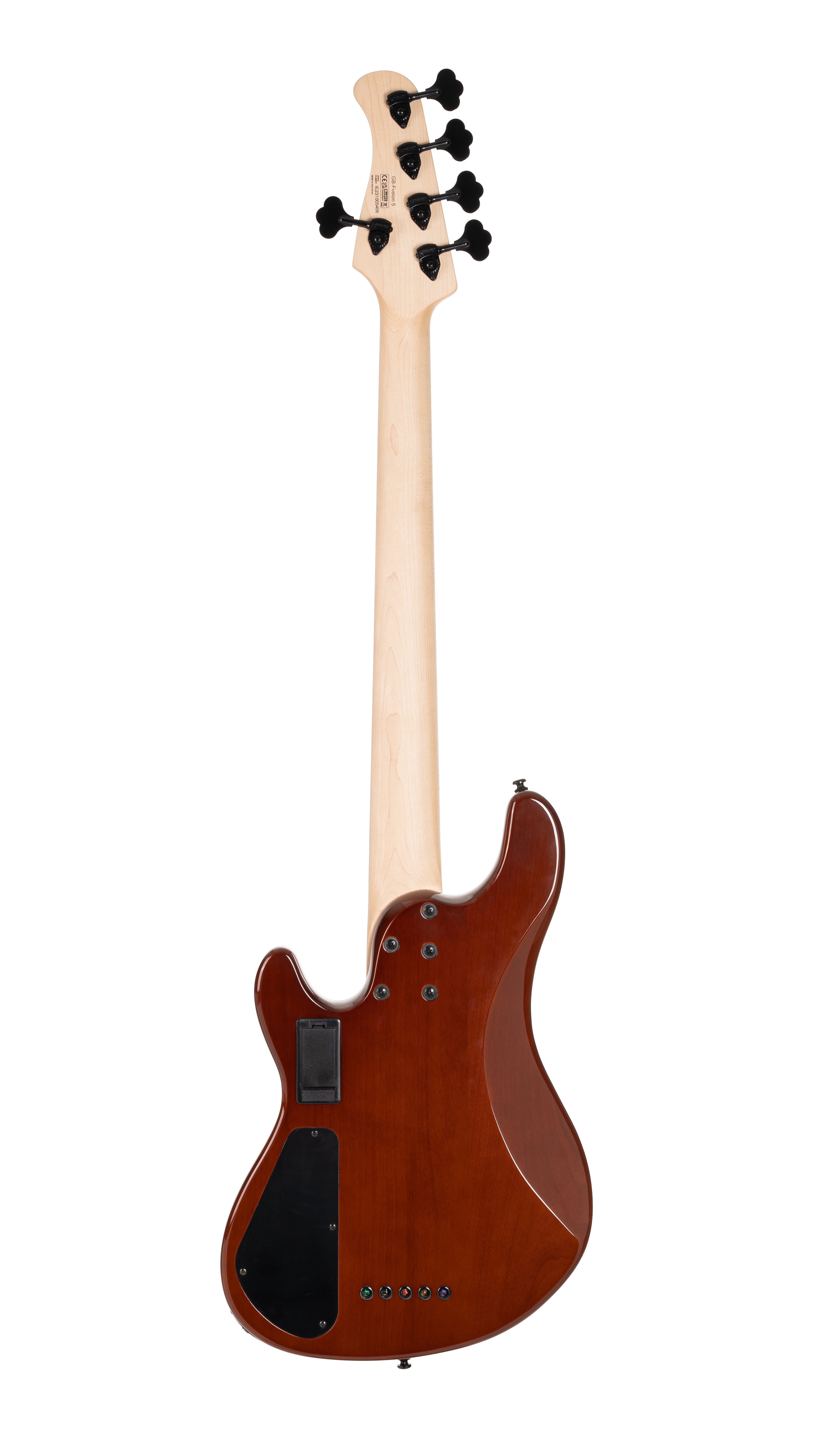 Cort GBFUSION5ABB GB Series Fusion 5 String Bass Guitar. Antique Brown Burst
