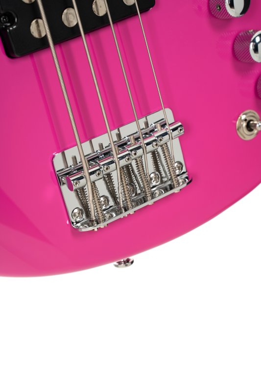 Cort GB Short Scale Bass Guitar W/ Gig-Bag, Fandango Purple