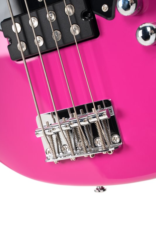 Cort GB Short Scale Bass Guitar W/ Gig-Bag, Fandango Purple