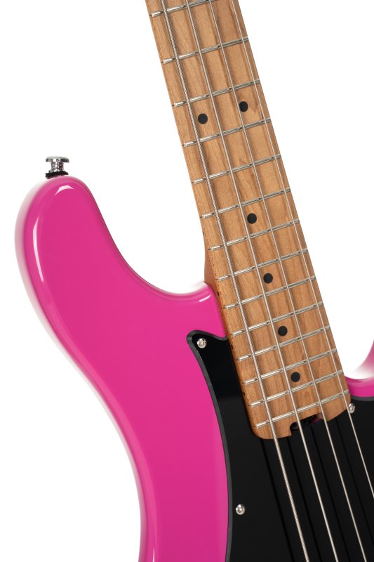 Cort GB Short Scale Bass Guitar W/ Gig-Bag, Fandango Purple