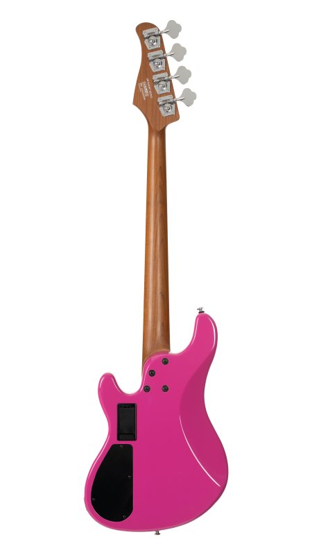 Cort GB Short Scale Bass Guitar W/ Gig-Bag, Fandango Purple