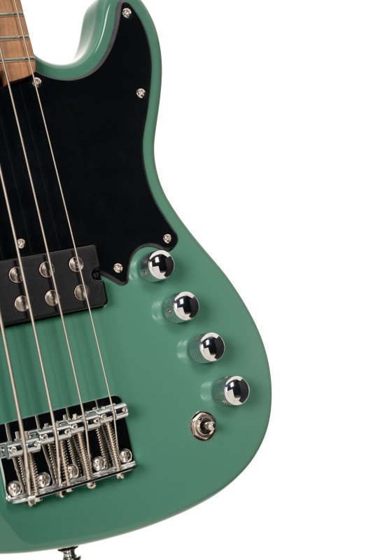 Cort GB Short Scale Bass Guitar W/ Gig-Bag, Forest Green