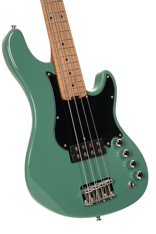 Cort GB Short Scale Bass Guitar W/ Gig-Bag, Forest Green